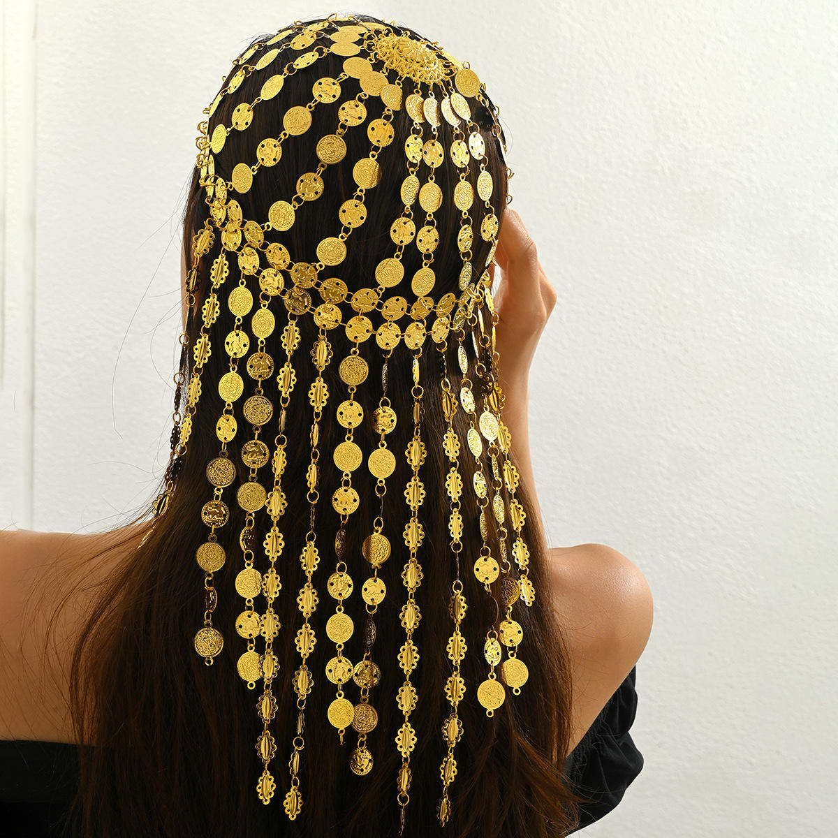 Ethnic Fashion Co In - Bohemian Ethnische Legierung Quaste Frauen Kopf