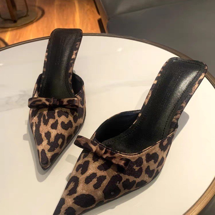 Damen-Slipper mit Leopardenmus – Ethnic Fashion Women Bewertung und Preis