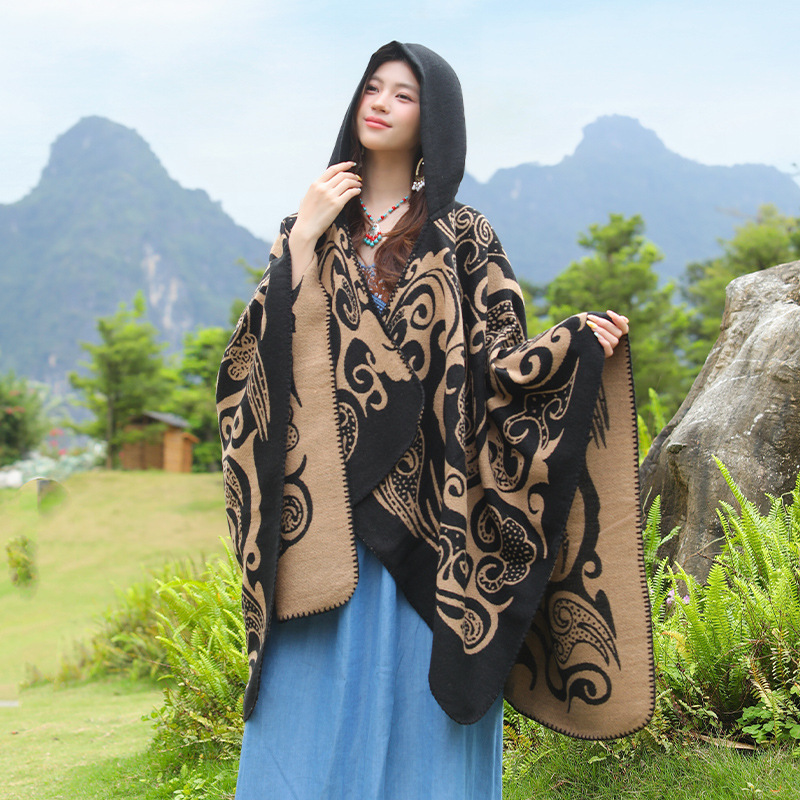 Neuer Damen-Kapuzenschal, warm – Go Ethnic Fashion Bewertung und Preis