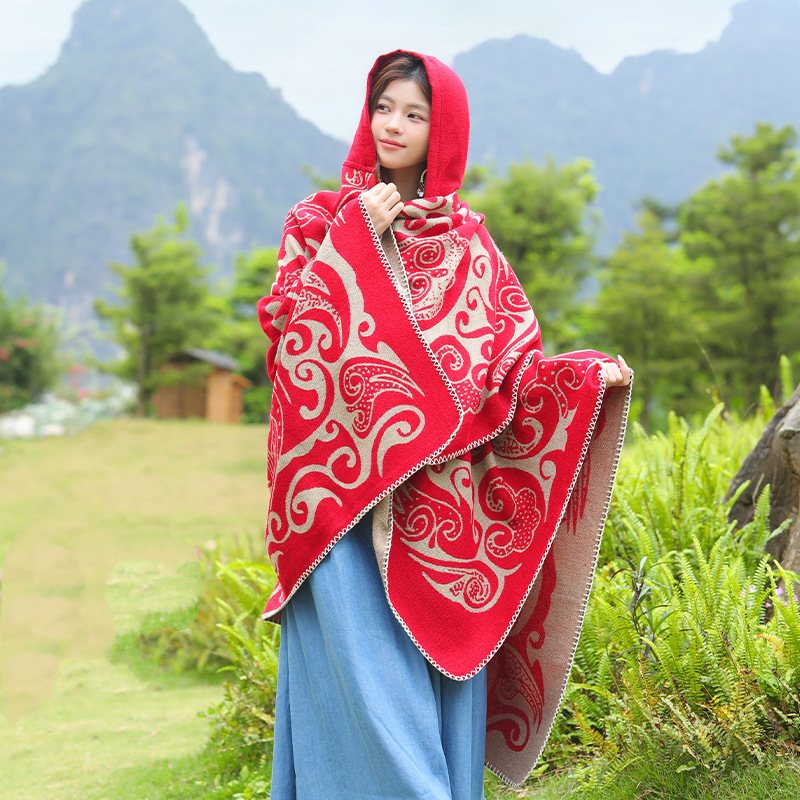 Neuer Damen-Kapuzenschal, warm – Go Ethnic Fashion Bewertung und Preis