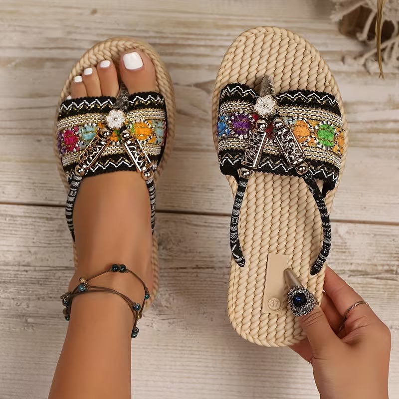 Frauen Hausschuhe Outdoor Hand – Ethnic Modern Fashion Bewertung und Preis