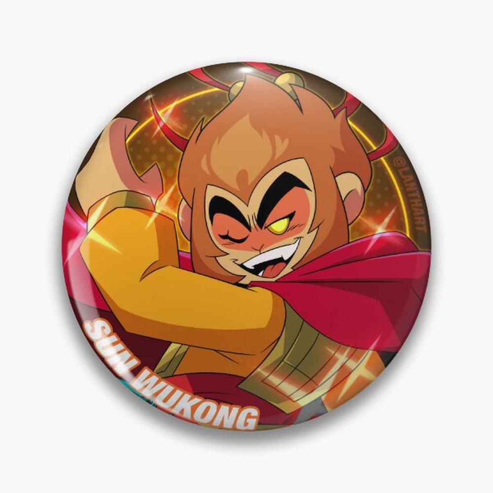 Sun Wukong Pin-Knöpfe, Brosche – Ethnic Modern Fashion Bewertung und Preis