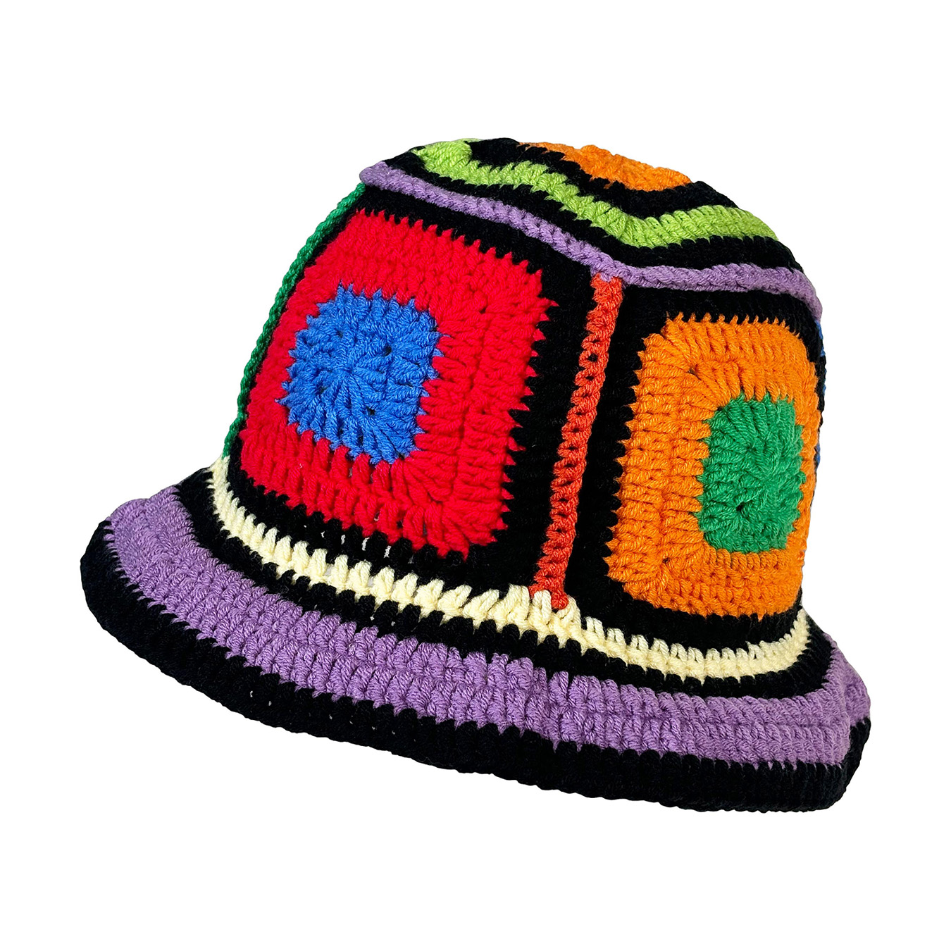 Lila umrandeter Zuma-Hut, hand – Go Ethnic Fashion Bewertung und Preis